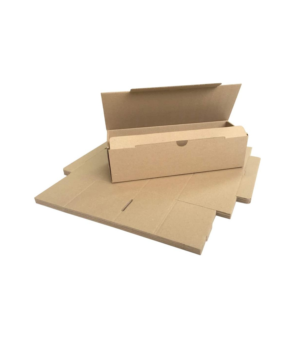 Cajas para Envíos con Pestañas - 25 x 25 x 8 cm